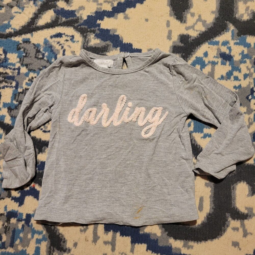 Mud Pie darling top size 12-18 month